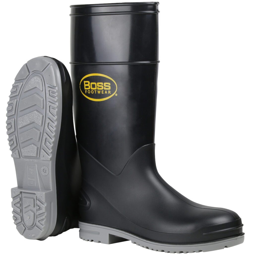 PIP 16" Black Polyblend Steel Toe and Shank Boot