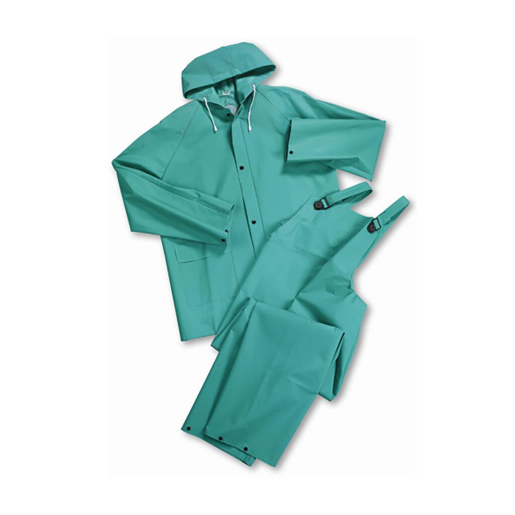PIP Treated PVC Two-Piece Acid Suit - 0.40 mm