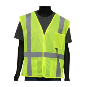 PIP ANSI Type R Class 2 FR Treated Three Pocket Mesh Vest
