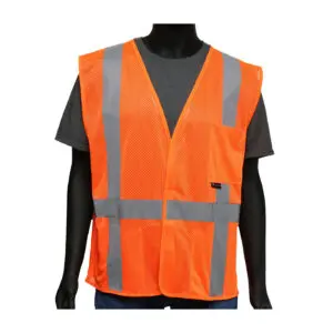 PIP ANSI Type R Class 2 FR Treated Three Pocket Mesh Vest