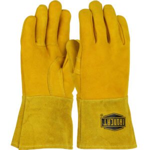 PIP Superior Top Grain Split Deerskin Leather MIG Welder's Glove with Kevlar® Stitching and Foam Lining