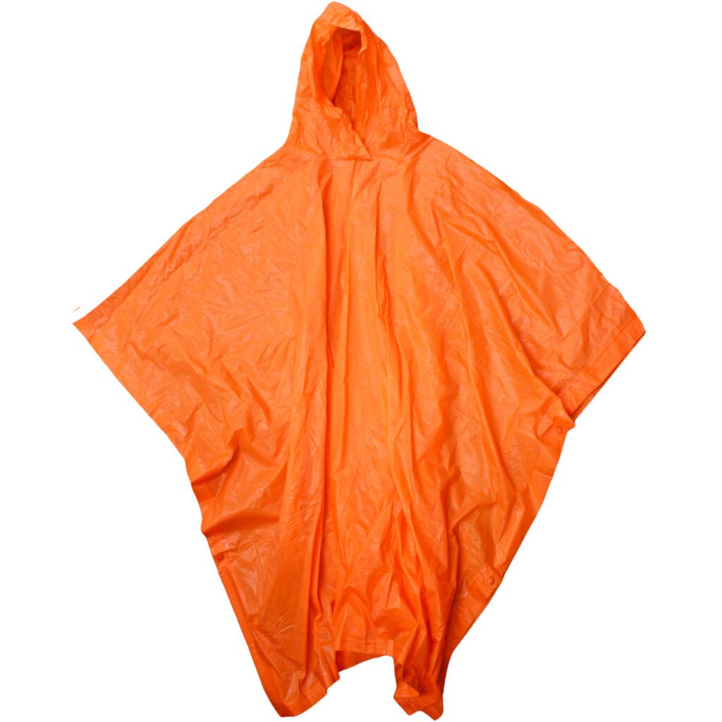 PIP Waterproof Poncho - 0.10 mm - Orange