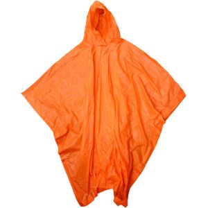 PIP Waterproof Poncho - 0.10 mm - Orange