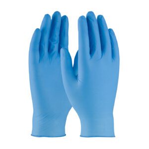 PIP Disposable Nitrile Glove, Powder Free with Textured Grip - 4 mil