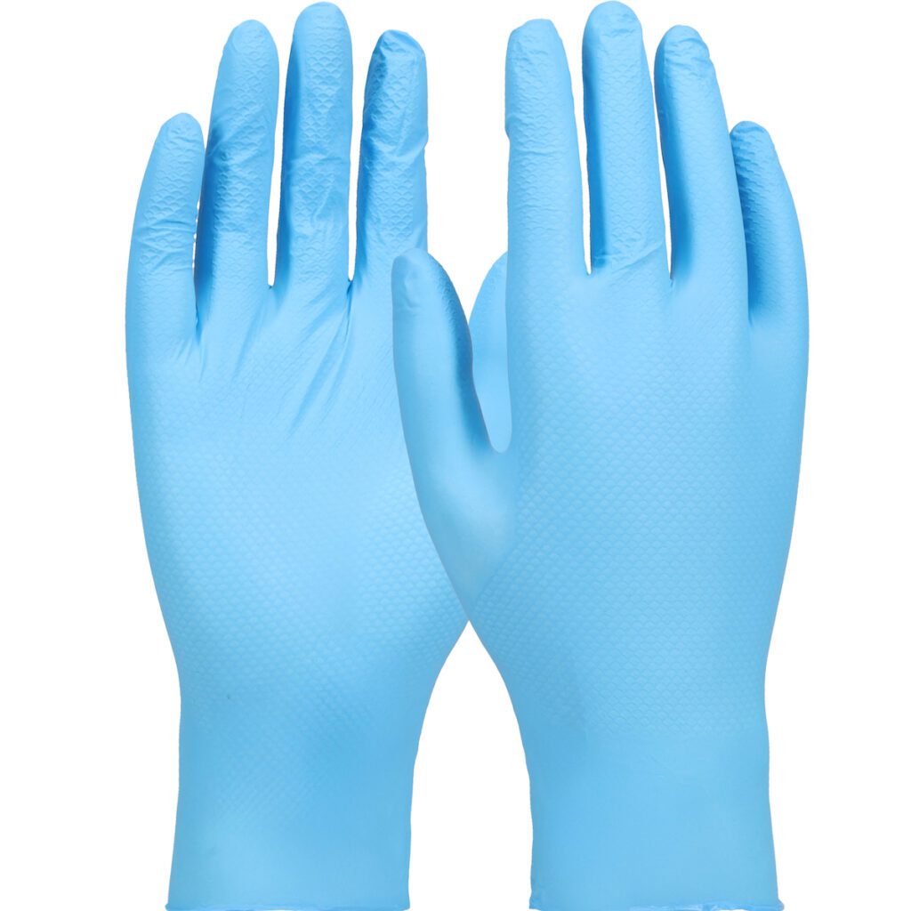PIP Disposable Ambidextrous Nitrile Glove, Powder Free with Grippaz® Technology - 4 Mil