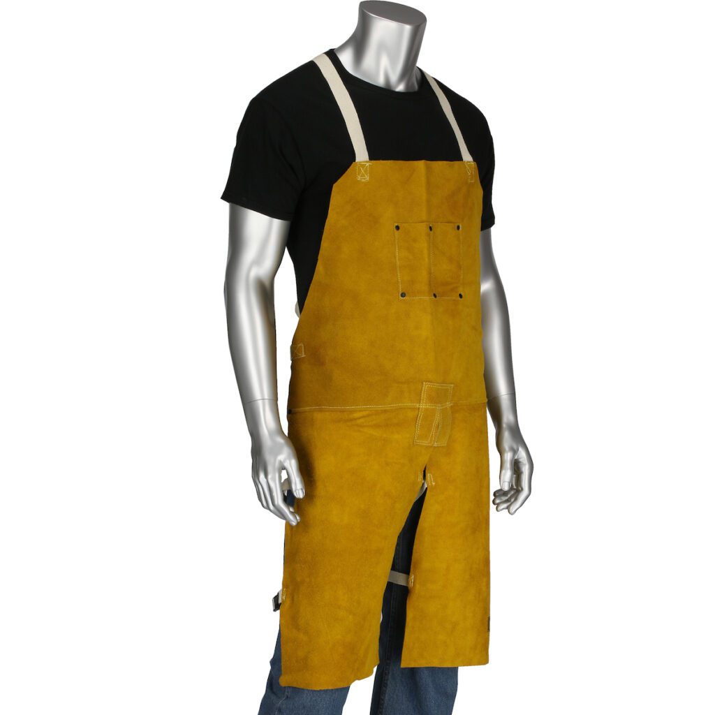 PIP Ironcat® Leather Split Leg Welding Apron