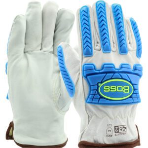 PIP Top Grain Sheepskin Leather Drivers Glove with Para-Aramid Blend Lining and Impact Protection