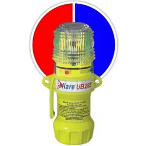 PIP 6" Safety & Emergency Beacon - Alternating Red/Blue
