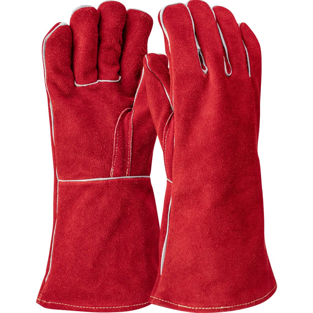 PIP Superior Grade Split Cowhide Leather Welder's Glove with Cotton Lining
