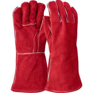 PIP Superior Grade Split Cowhide Leather Welder's Glove with Cotton Lining