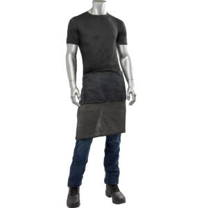 PIP ATA® Blended Cut Resistant Half Apron with Adjustable Strap and Denim Pocket
