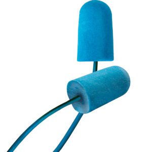 PIP Metal Detectable Disposable Bio-Based Corded Foam Ear Plug with BioSoft™ Technology - NRR 32