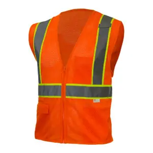 PIP ANSI Type R Class 2 Two-Tone Value Mesh Vest