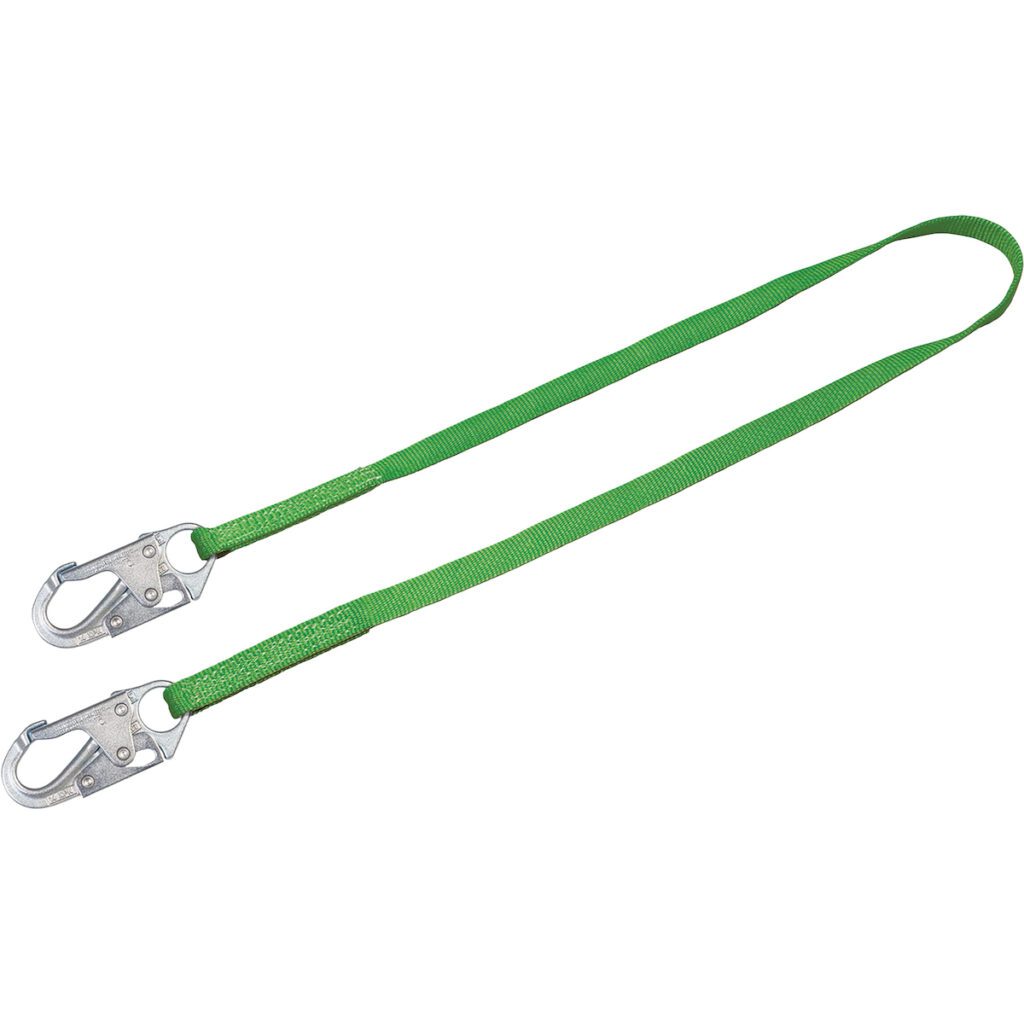 PIP Miller® Positioning Non-Shock-Absorbing Web Lanyards, with Locking Snap Hooks