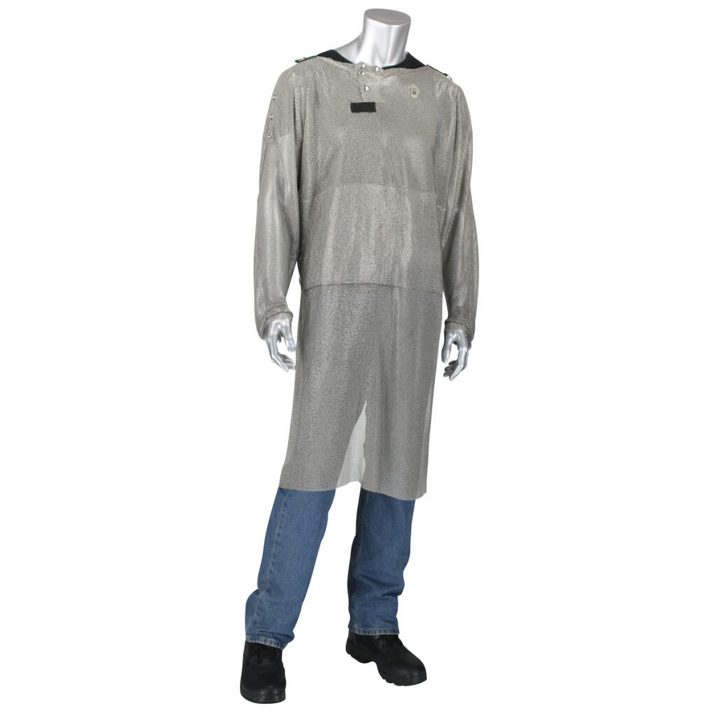 PIP US Mesh® Stainless Steel Mesh Tunic with Extended Apron Front with Belly Guard