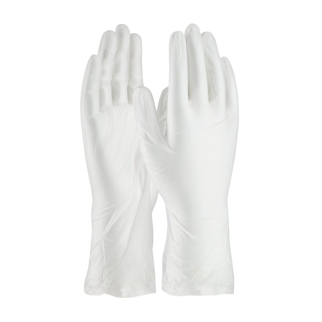 PIP QRP® QualaSheer® Single Use Class 100 Cleanroom Vinyl Glove - 12"
