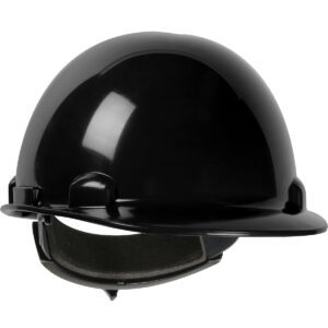 PIP® Dom™ Cap Style Smooth Dome Hard Hat with HDPE Shell, 4-Point Textile Suspension and Wheel-Ratchet Adjustment