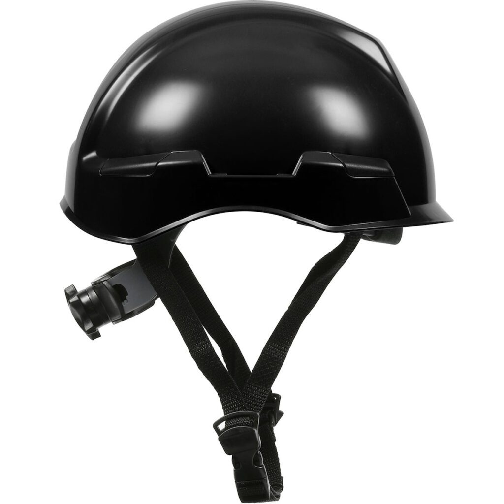 PIP® Rocky™ Industrial Climbing Helmet with Mips® Technology, Polycarbonate/ABS Shell, Hi-Density Foam Impact Liner, Nylon Suspension, Wheel Ratchet Adjustment and 4-Point Chin Strap