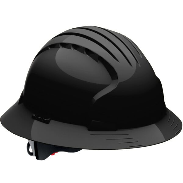 PIP JSP® Evolution® Deluxe 6161 Full Brim Hard Hat with HDPE Shell, 6 ...