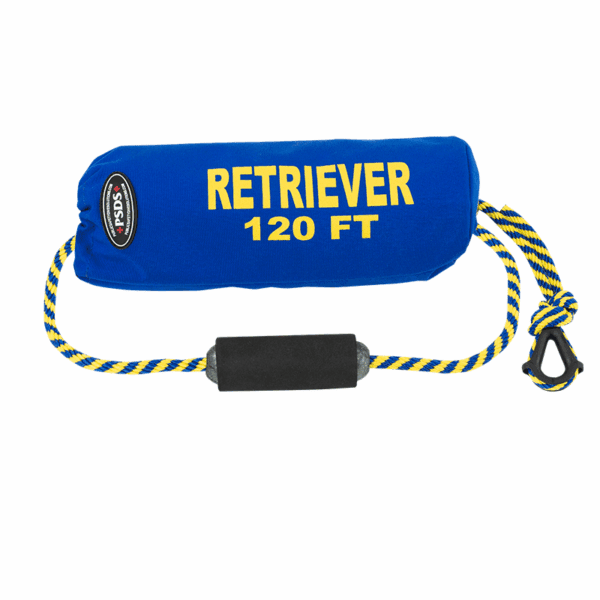 Ice Rescue Rope System Ice Rescue Systems Retriever 120′ Rope, Dog Rescue Device - Columbus Supply