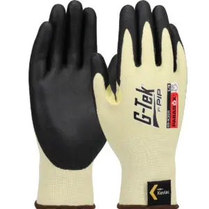 PIP G-Tek® Paradox™ Seamless Knit Kevlar® Blended Glove with Foam Nitrile Coated Grip on Palm & Fingers - 21 Gauge - Touchscreen