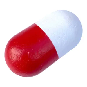 Kemp USA Pool Rope Float, 3x5", Red / White