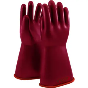 PIP NOVAX® Class 0 Rubber Insulating Glove with Straight Cuff - 14"