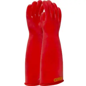 PIP NOVAX® Class 4 Rubber Insulating Glove with Straight Cuff - 18"