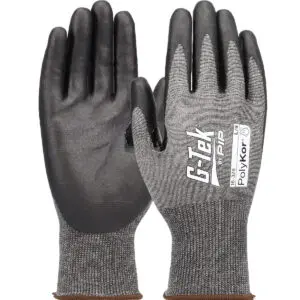 PIP G-Tek® PolyKor® Seamless Knit PolyKor® Blended Glove with Foam Nitrile Coated Grip on Palm & Fingers - Touchscreen
