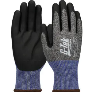 PIP G-Tek® PolyKor® Seamless Knit PolyKor® Blended Glove with Foam Nitrile Coated Grip on Palm & Fingers - Touchscreen