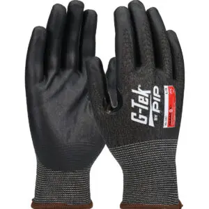 PIP G-Tek® Paradox™ Seamless Knit PolyKor® Blended Glove with Foam Nitrile Coated Grip on Palm & Fingers - 21 Gauge - Touchscreen