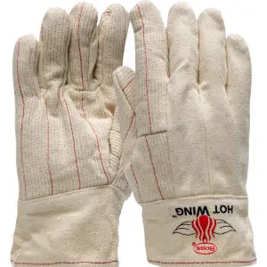 PIP Boss® Hot Wing™ Extra Heavy Weight Cotton Hotmill Glove with Felt Lining - Band Top
