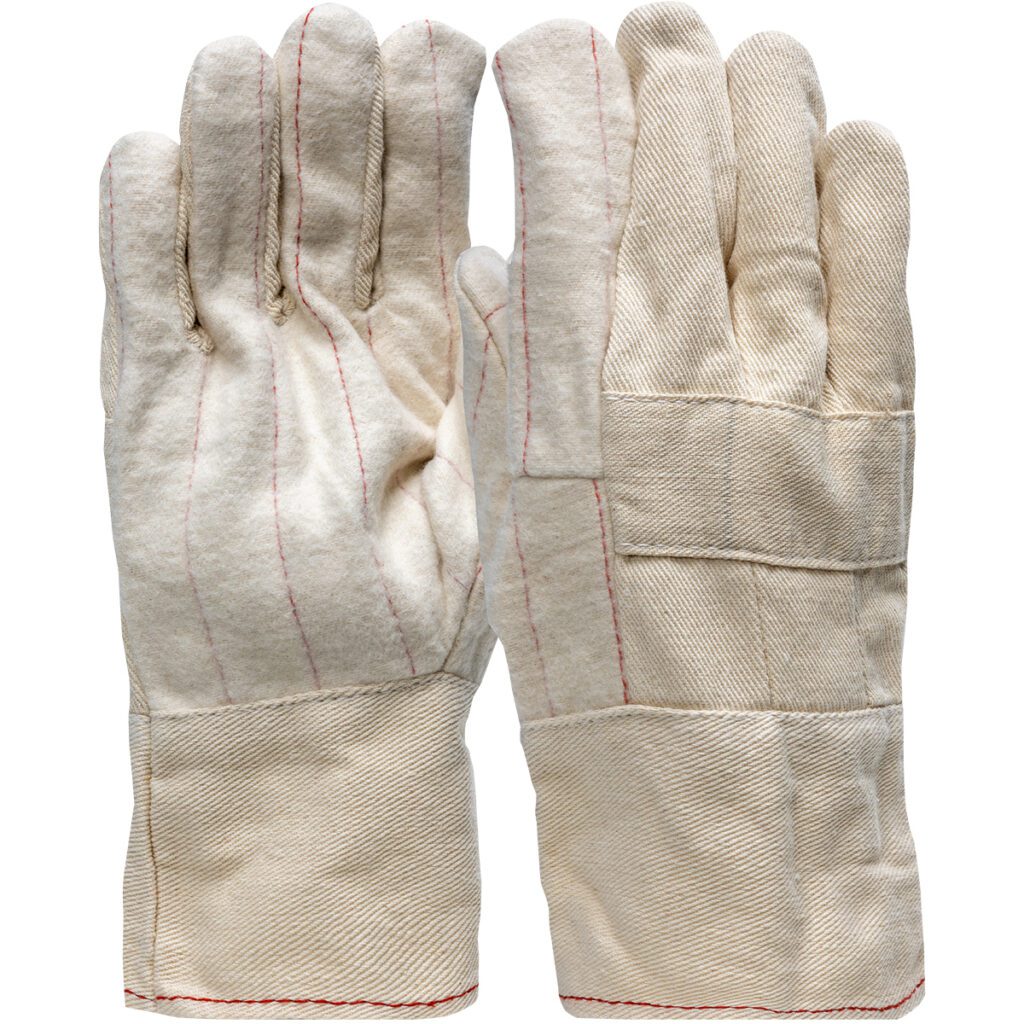 PIP Boss® 2-Ply Hot Mill Nap-Out W Band Top Cuff 10 Oz. 100% Cotton Flannel Nap-Out Palm