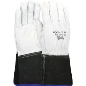 PIP Boss® Premium Top Grain Goatskin Leather Drivers Glove with Aramid Blend Lining - Gauntlet Cuff
