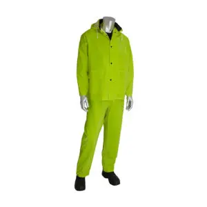 PIP® Base35™ Premium Hi-Vis Three-Piece Rainsuit - 0.35mm