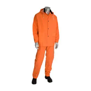 PIP® Base35™ Premium Hi-Vis Three-Piece Rainsuit - 0.35mm