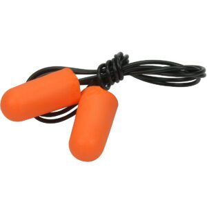 PIP® Mega Bullet™ Disposable Soft Polyurethane Foam Corded Ear Plugs - NRR 32 / SNR 38