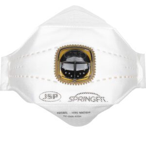 PIP JSP® Springfit™ Premium N95 Flat Fold Disposable Respirator with Valve - 10 Pack