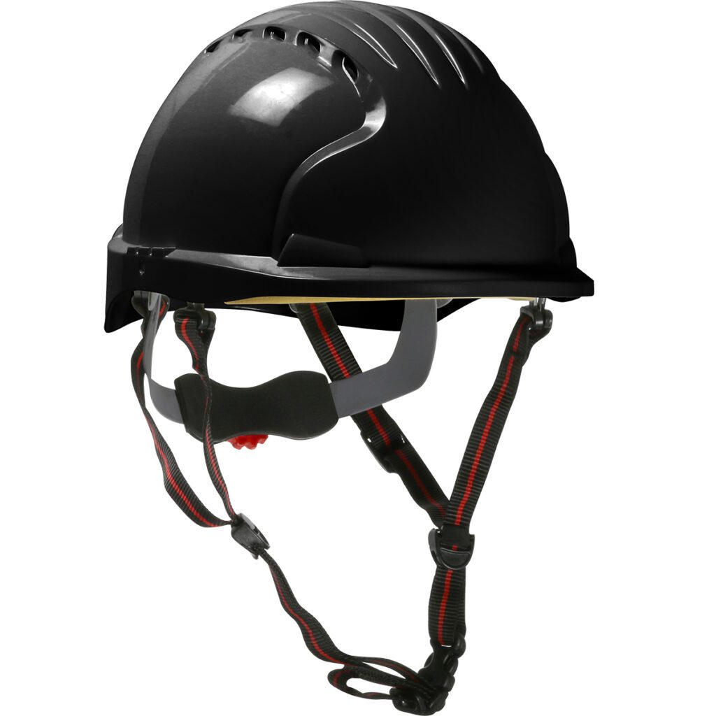 PIP JSP® EVO® 6151 Ascend™ Vented, Cap Style Safety Helmet with HDPE Shell, 4-Point Chinstrap, 6-Point Suspension and Wheel Ratchet Adjustment