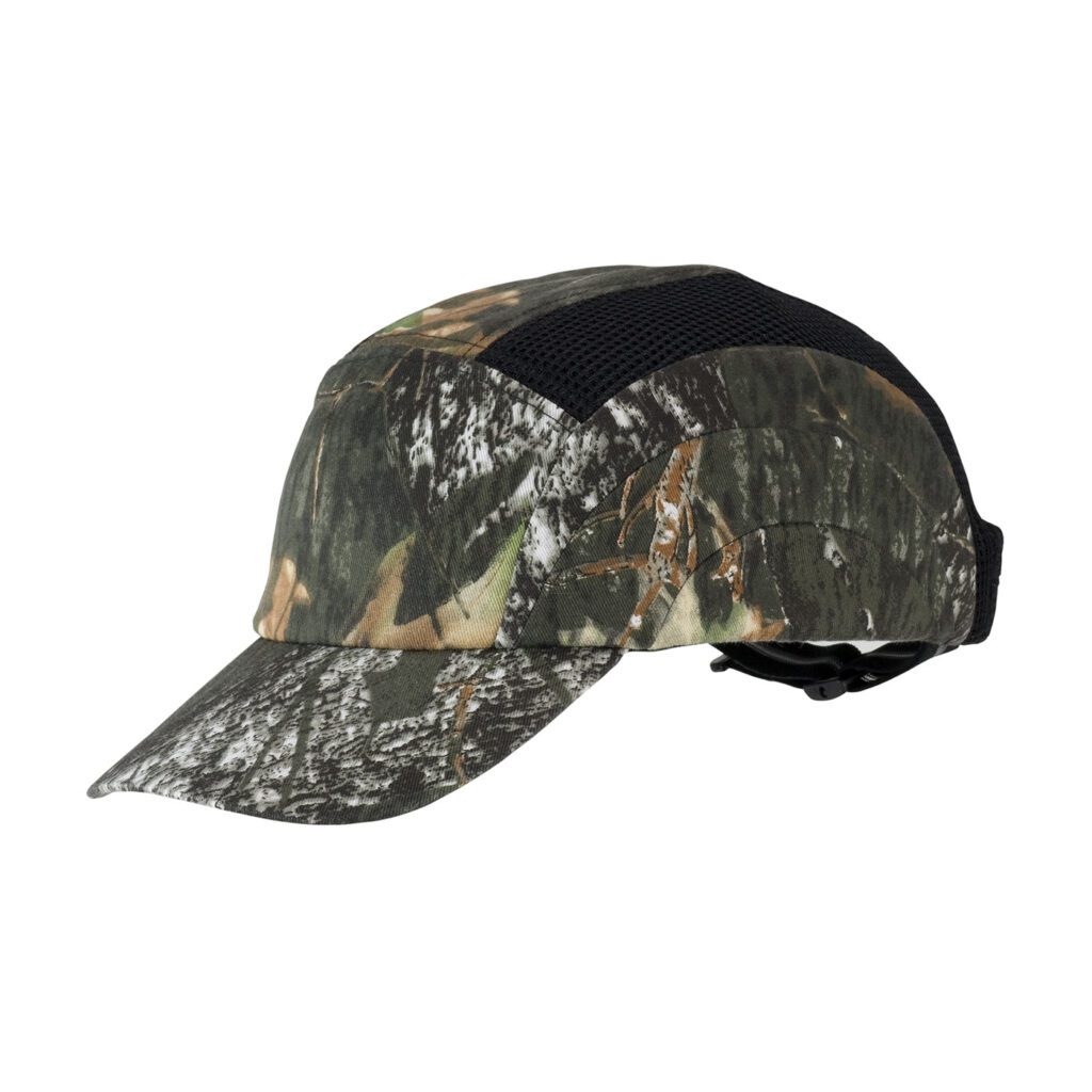PIP JSP® HardCap A1+™ Camouflage Baseball Style Bump Cap with HDPE Protective Liner and Adjustable Back
