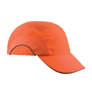 PIP JSP® HardCap A1+™ Hi-Vis Baseball Style Bump Cap with HDPE Protective Liner and Adjustable Back