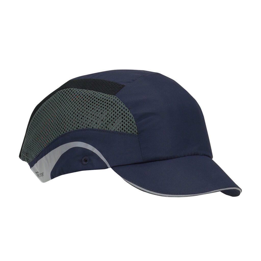 PIP JSP® HardCap Aerolite™ Lightweight Baseball Style Bump Cap with HDPE Protective Liner and Adjustable Back - Short Brim