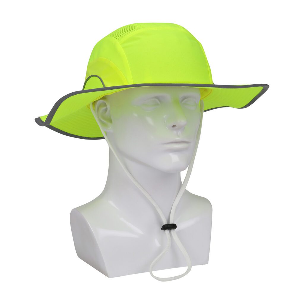 PIP HardCap™ Hi-Vis Ranger Style Bump Cap with HDPE Protective Liner, Adjustable Back and Chin Strap
