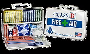 Junkin Safety Class B 21 ANSI 36M Industrial Grade First Aid Kit