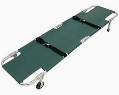 Junkin Safety Easy-Fold Wheeled Stretcher