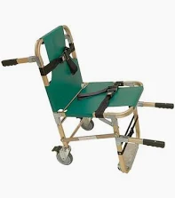 Junkin Safety Evacuation Chair with 4x Wheels