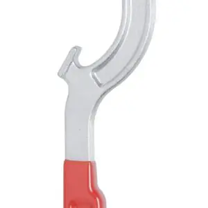 Ziamatic 3-1/2" Solid Spanner Wrench with Red Handle