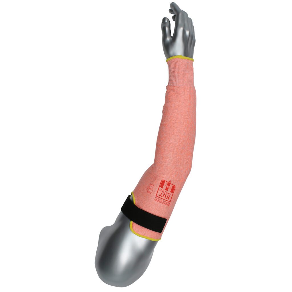PIP Kut Gard® ATA Technology, HPPE, 13 Gauge, ANSI A4 Sleeve with Top of Arm Hook and Loop Closure