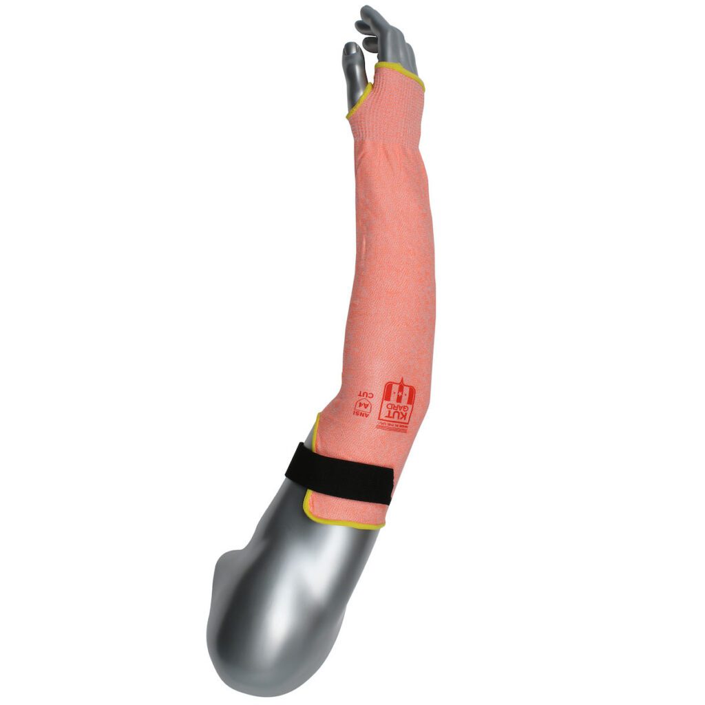 PIP Kut Gard® ATA Technology, HPPE, 13 Gauge, ANSI A4 Sleeve with Top of Arm Hook and Loop Closure