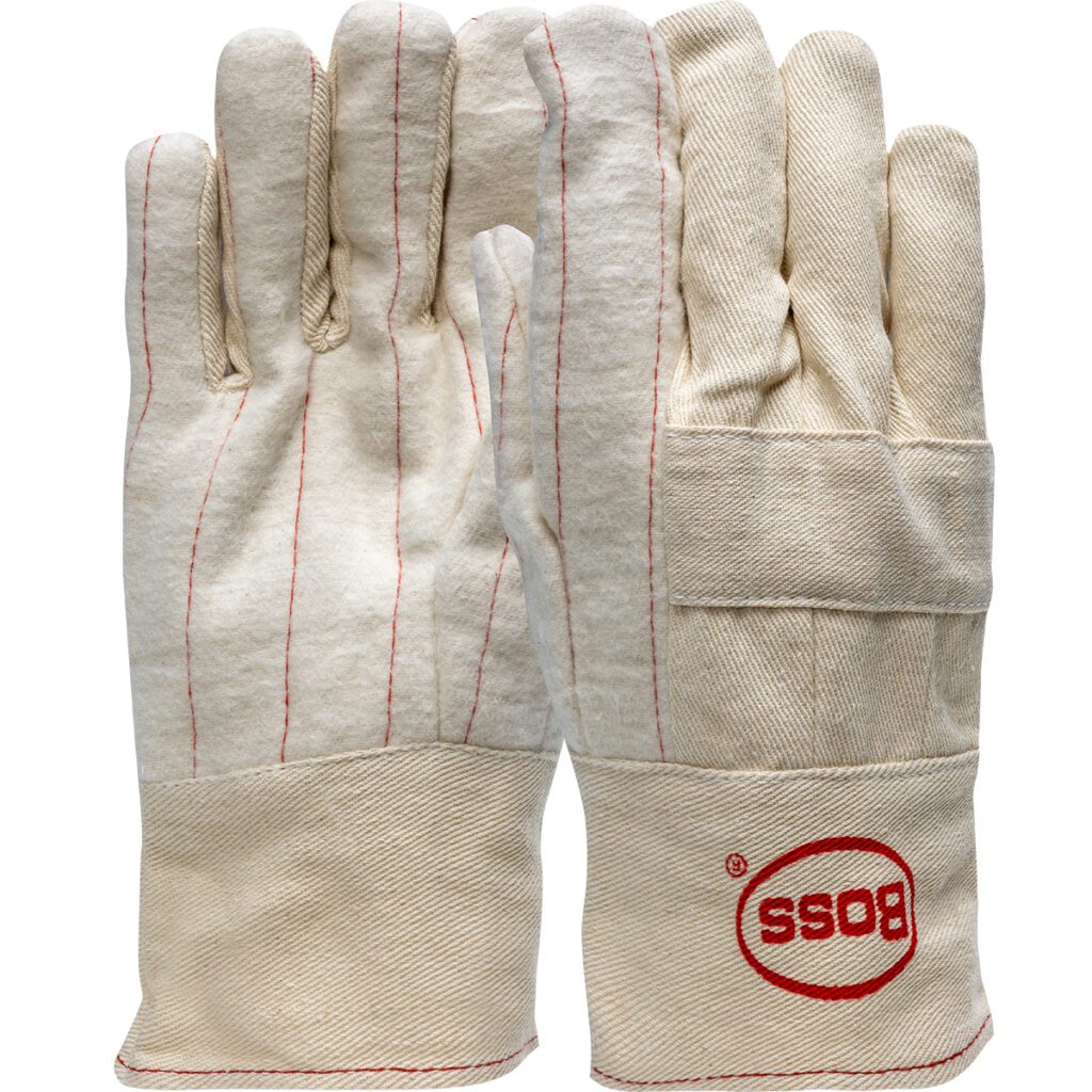 PIP Boss® 3-Ply Hot Mill Nap-Out Lined W Band Top Cuff Knuckle Strap